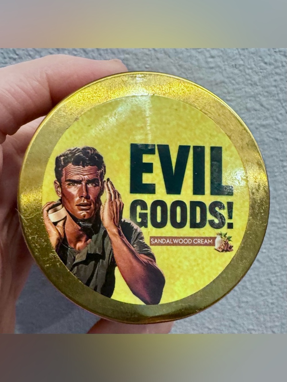 Evil Goods beef tallow balm (sandalwood scent)